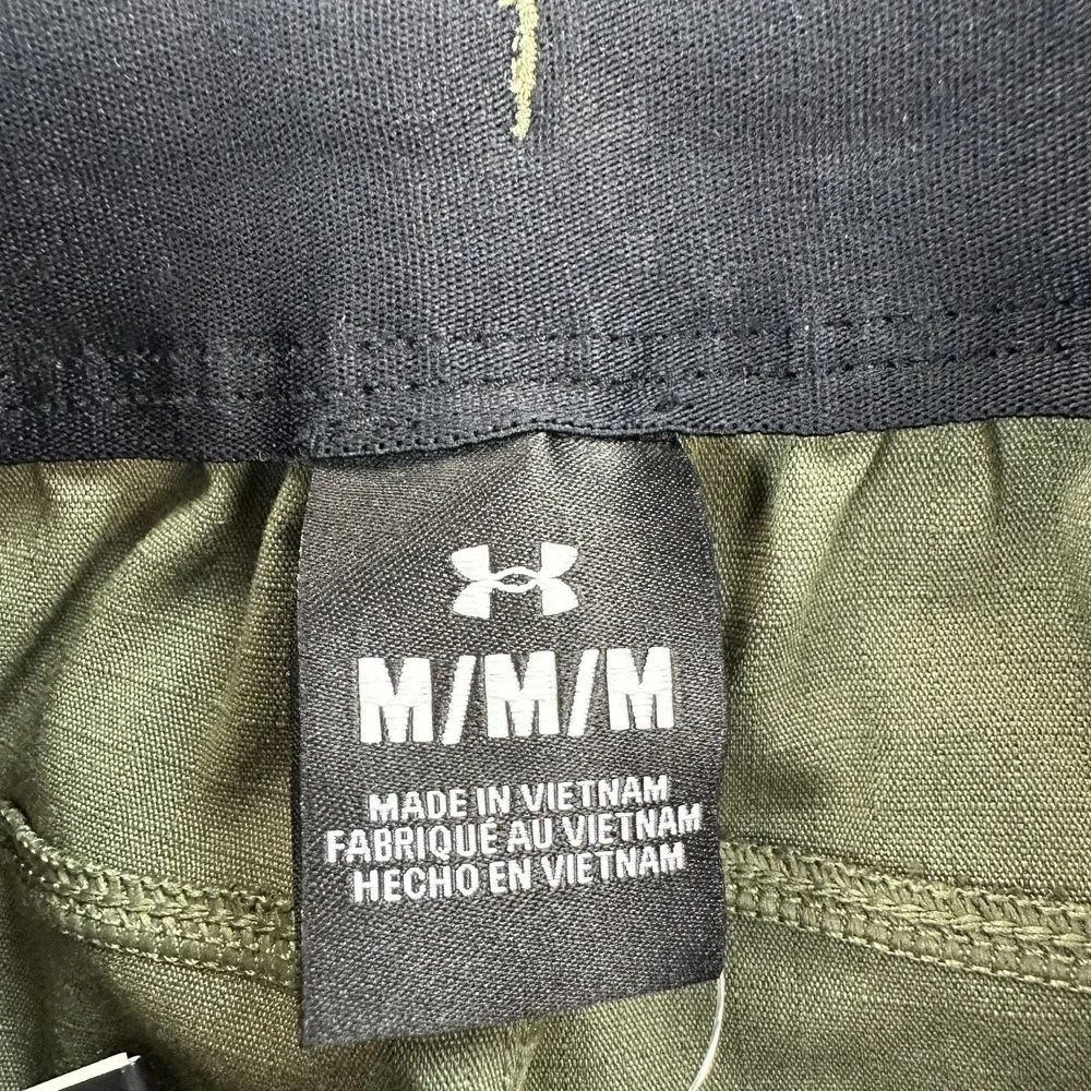 Under Armour Pants Mens Medium Green Unstoppable Cargo Straight Leg Outdoor